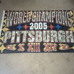 Pittsburgh Steelers 2005 World Champions 3x5' Flag